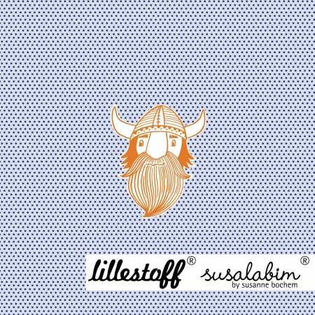 Lillestoff - Wikinger Bo - Bio Sommersweat - Susalabim - Panel